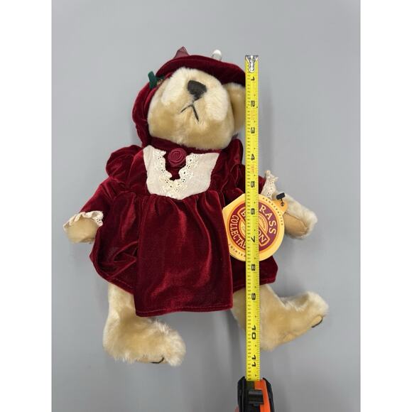 Brass Button Bears Pearl The Bear of Wealth 11” Fully Jointed - Picture 7 of 11